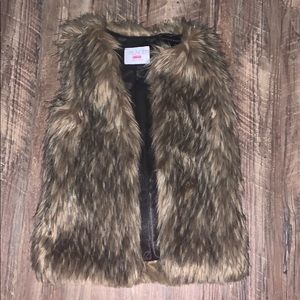Faux fur vest from Children’s place